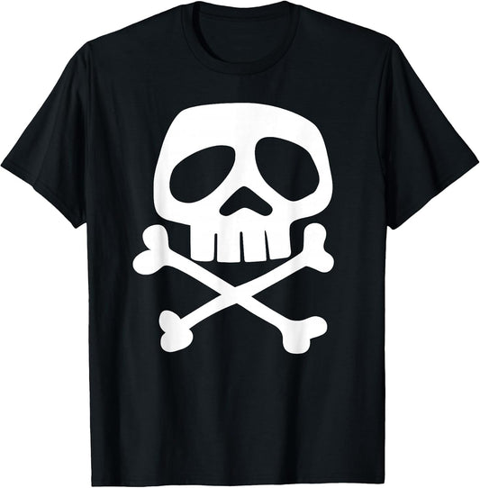 Punk Rock Skull and Bones - 1980's Punk Rock T-Shirt