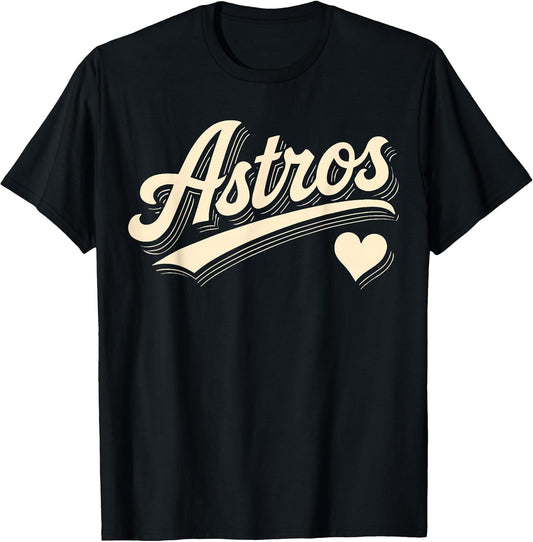 Graphic Astros Last Name Throwback Gifts for Men Women Kids T-Shirt