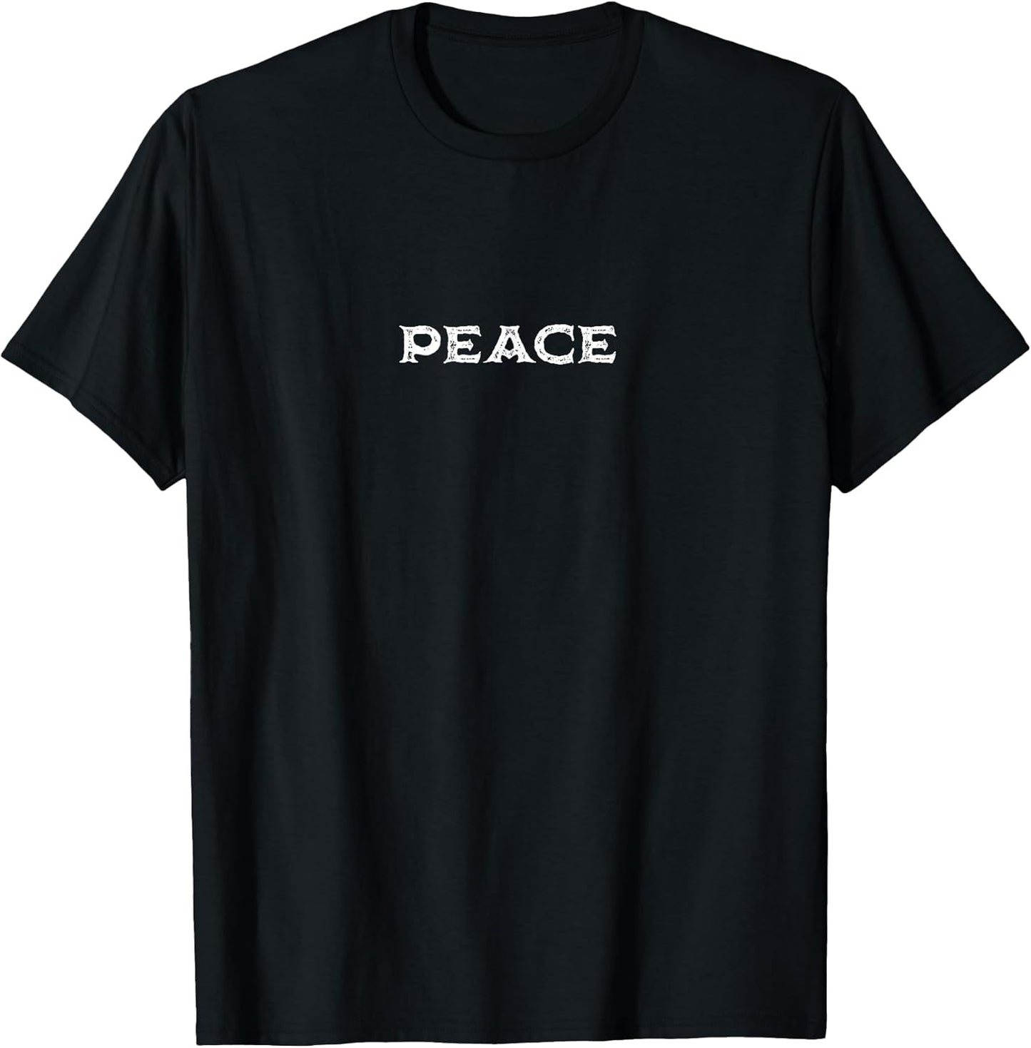 Peace Positive Global Harmony Advocate Minimalist Men Women T-Shirt