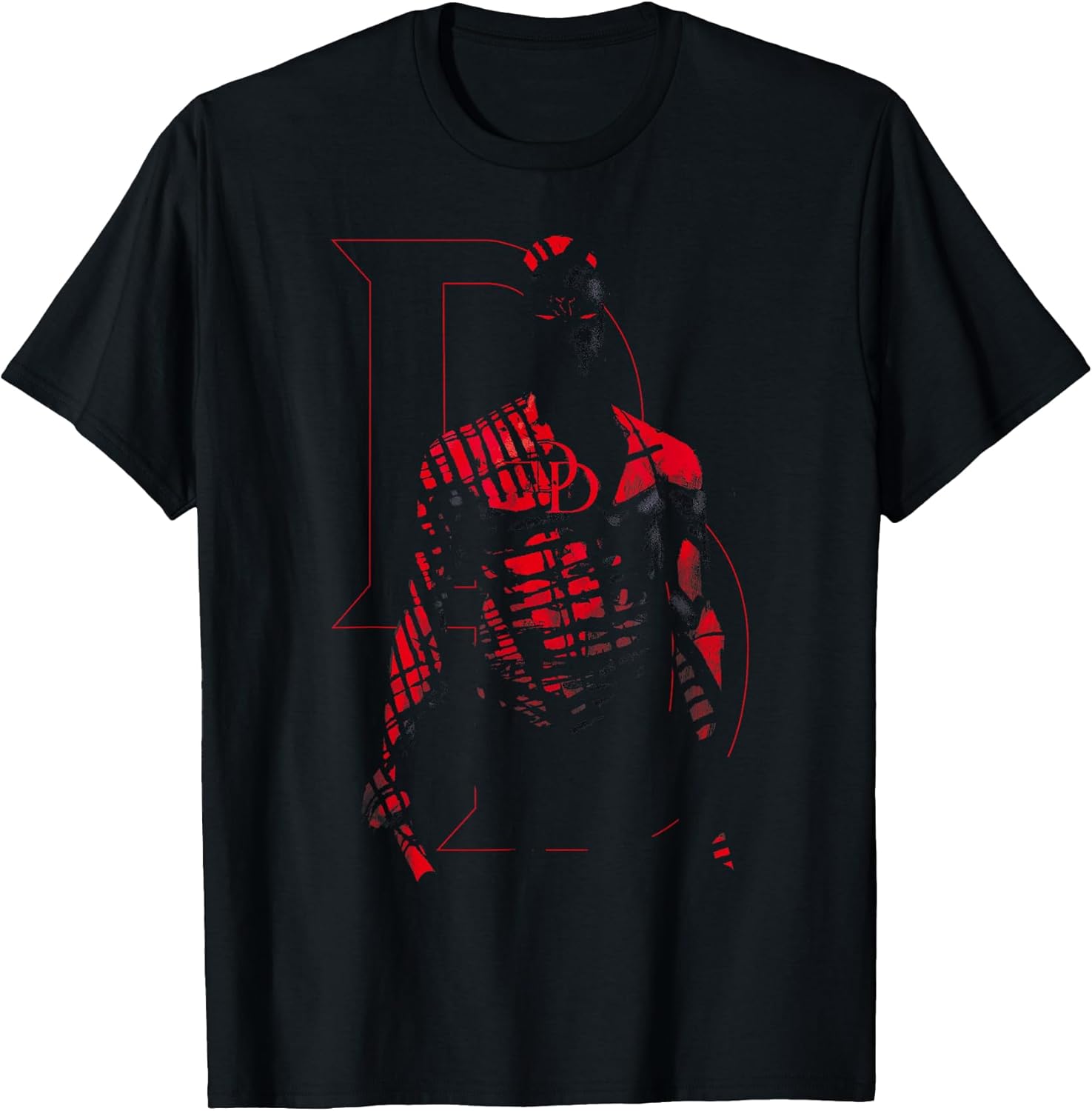 Comics Retro Daredevil in Red Shadows T-Shirt