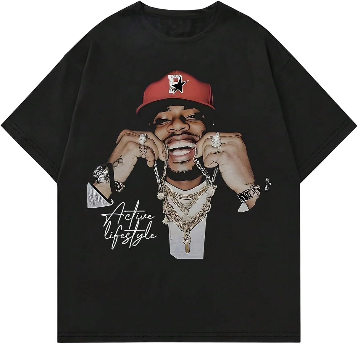 Women's Y2k Graphic Tees Short Sleeve T Shirt Crewneck Summer Vintage Streetwear Tops