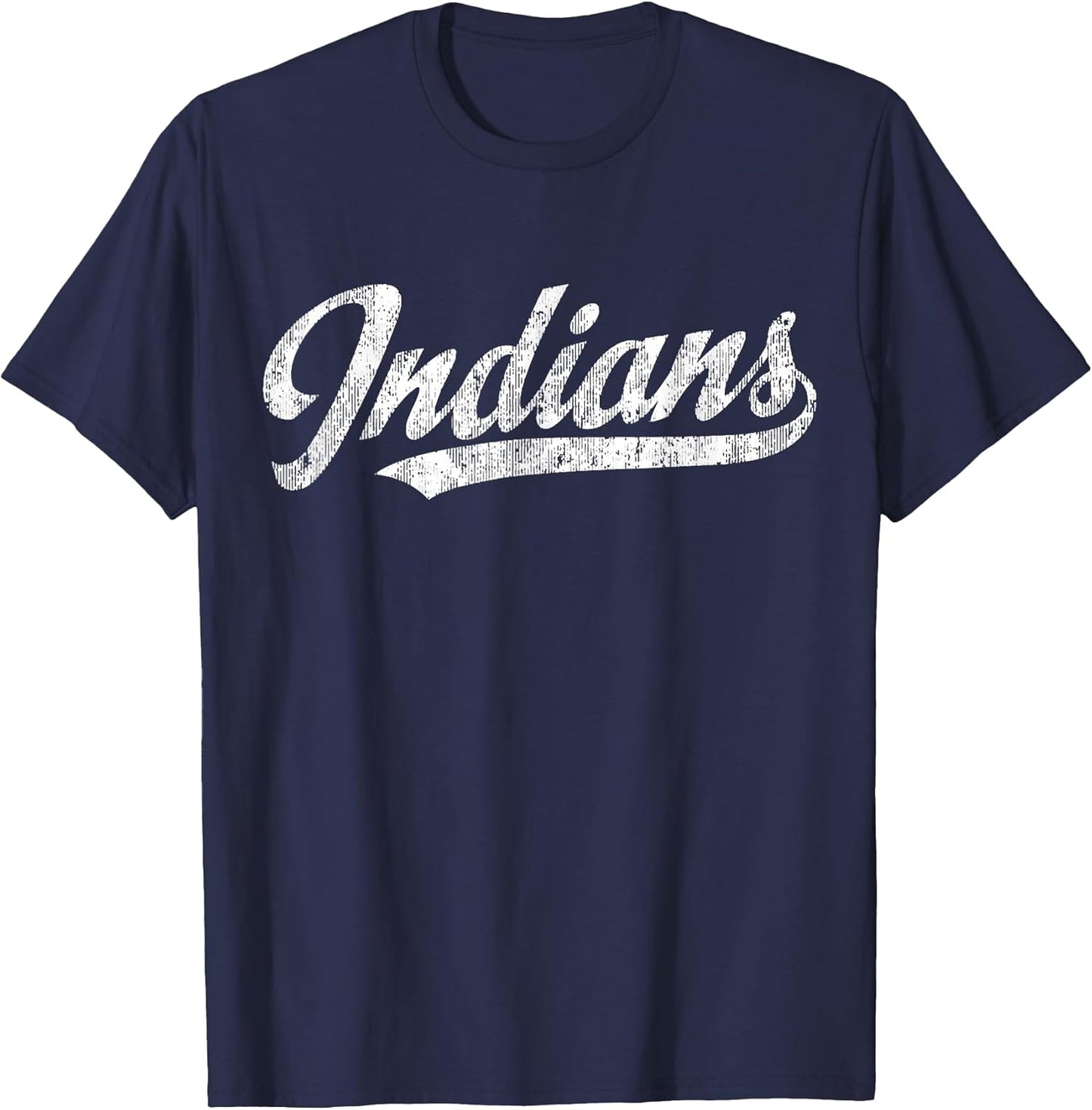 Indians T Shirt Vintage Sports Name Tee Design T-Shirt