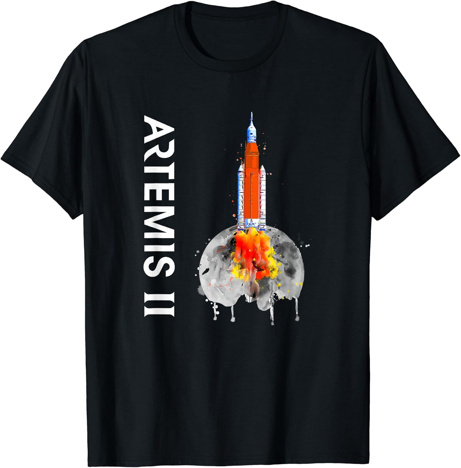 Artemis 2 Space Launch System & The Moon 2024