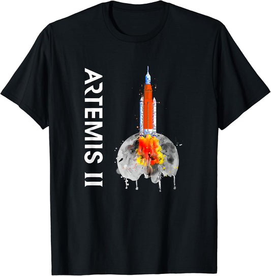 Artemis 2 Space Launch System & The Moon 2024