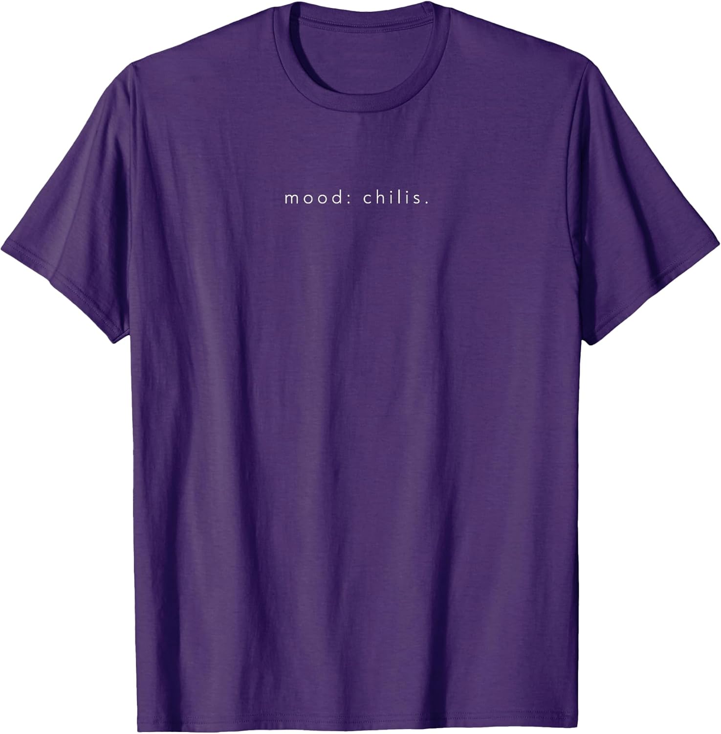 Mood Chilis - Funny Minimalist Chili Lover T-Shirt