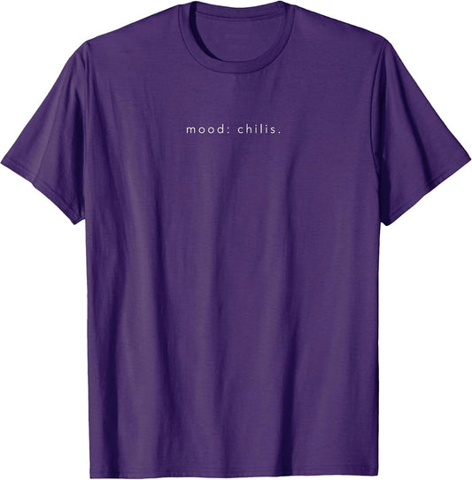 Mood Chilis - Funny Minimalist Chili Lover T-Shirt