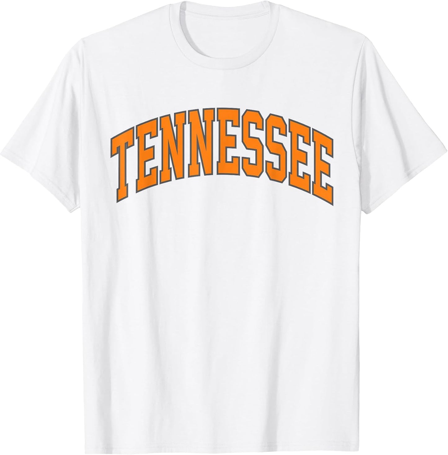 Vintage Tennessee Orange Men Tennessee Women Retro Orange TN T-Shirt