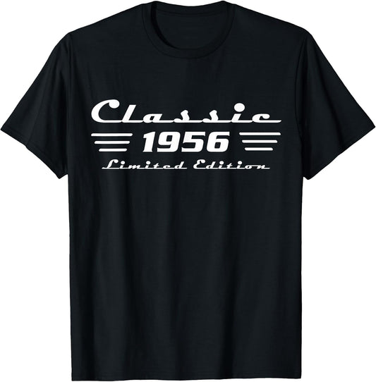Classic 70 Birthday Decorations Men 70yr 1956 70th Birthday T-Shirt