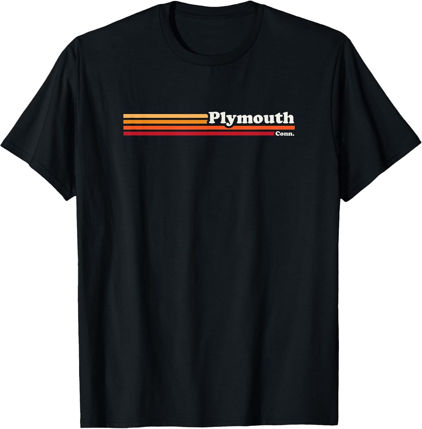 Retro 80's Plymouth CT T-Shirts & Tees