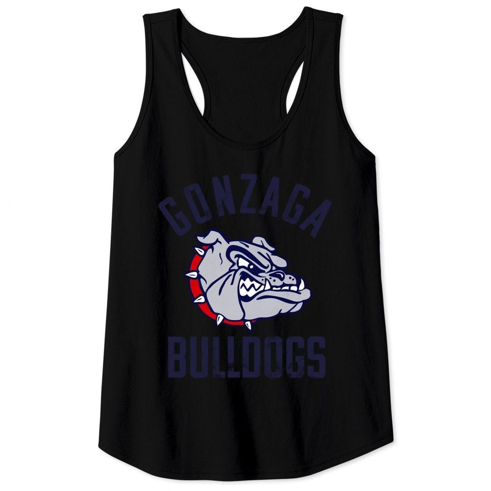 Gonzaga University Official Bulldogs Logo Unisex Adult Tank Top