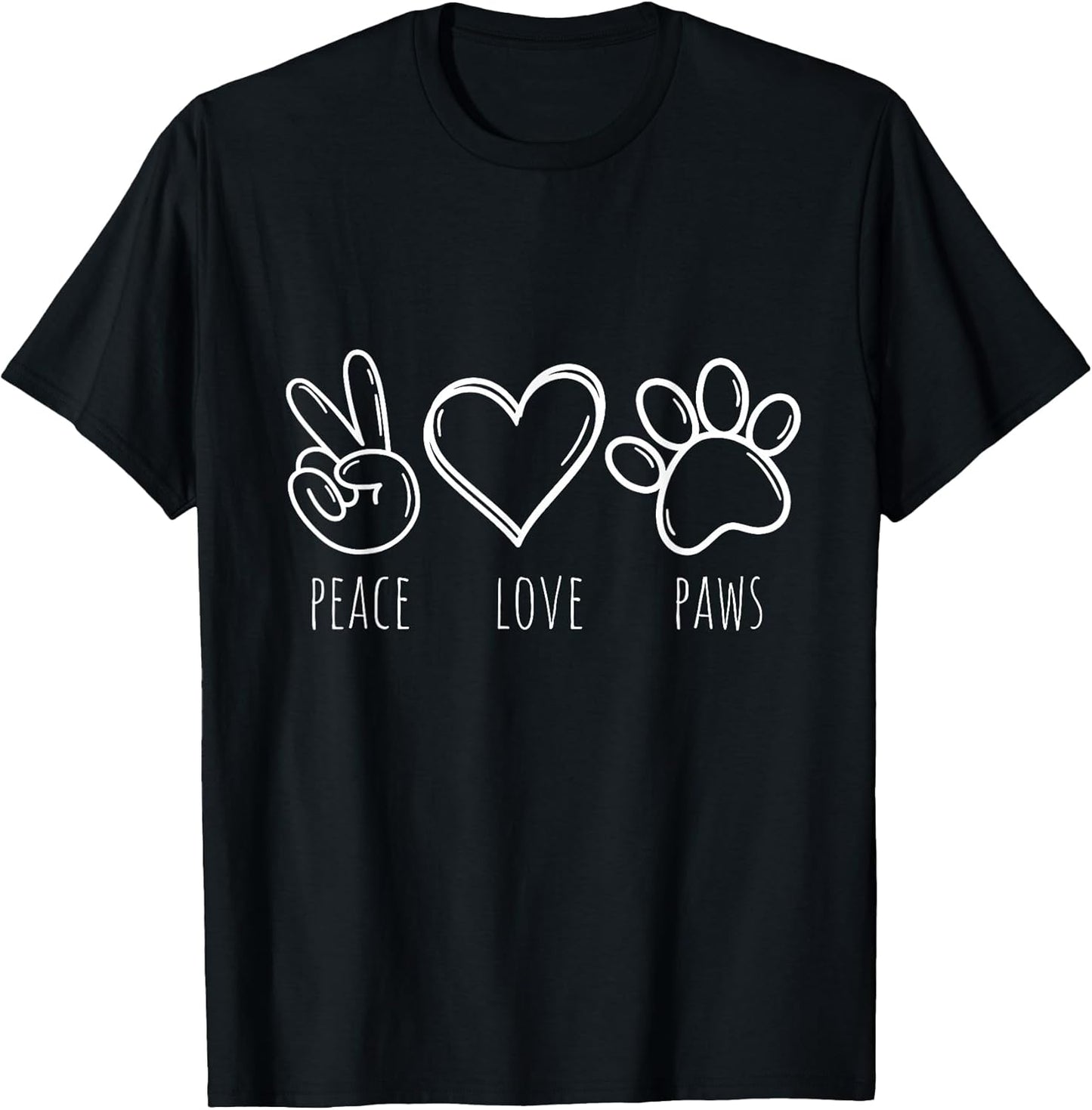 Peace Love Dogs Paws