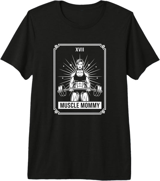 Muscle Mommy Weightlifting Fitness Mom Barbell