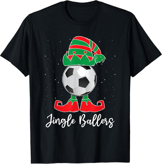 Funny Christmas Soccer Team Elf Crew Gift