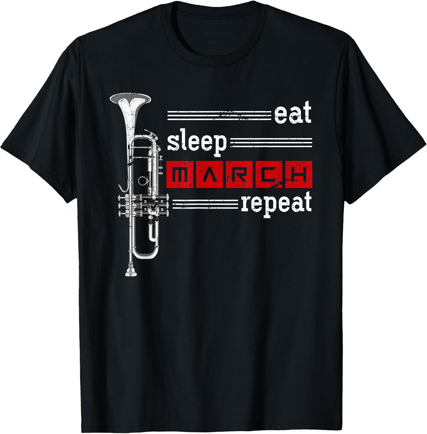 Marching Bands Musicians Trumpeter Gift Trumpet T-Shirt