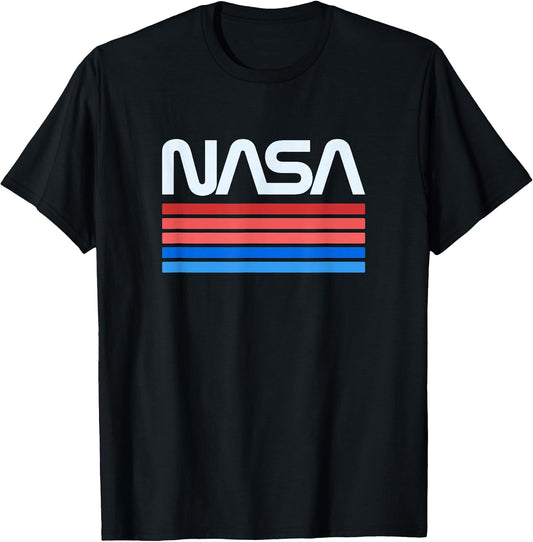 60s 70s Vintage Retro NASA Worm Logo Vintage NASA Gift idea T-Shirt