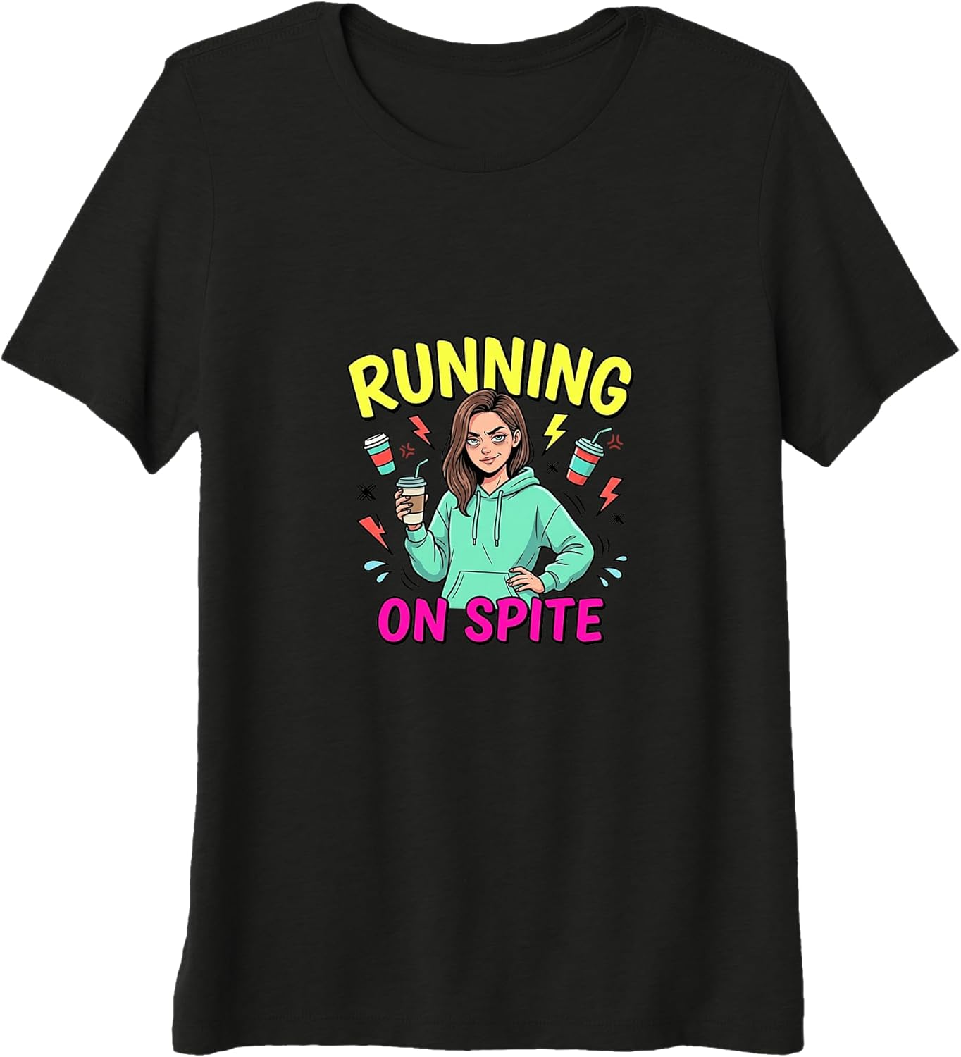 Running on Spite Funny Design