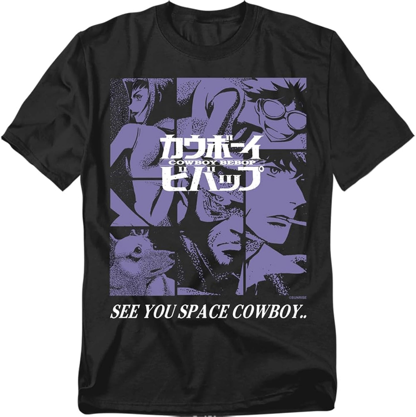 Cowboy Bebop Retro Poster Unisex Adult T Shirt