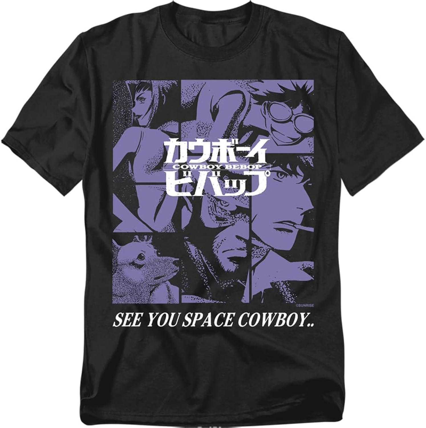 Cowboy Bebop Retro Poster Unisex Adult T Shirt