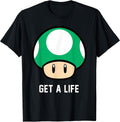 1-Up Mushroom Get A Life T-Shirt