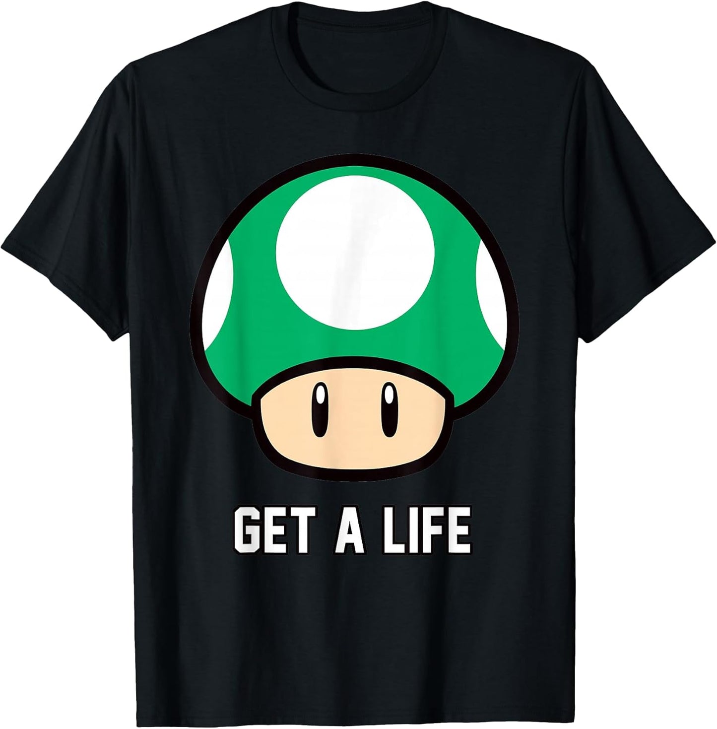 1-Up Mushroom Get A Life T-Shirt