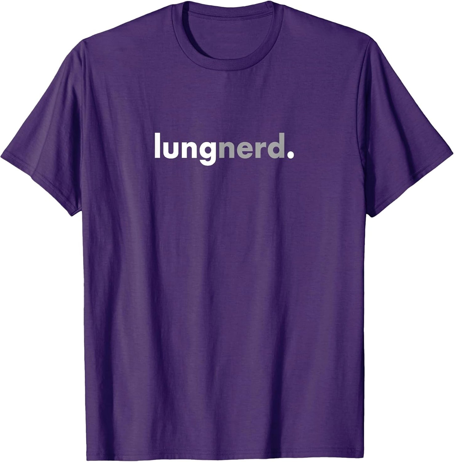 Minimalist Lung Nerd Pulmonary RT Respiratory Therapist T-Shirt