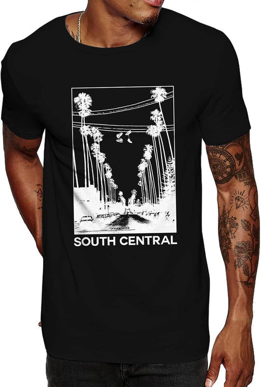 Next Level 100% Cotton Men’s Hip Hop Streetwear Top Graphic T Shirts