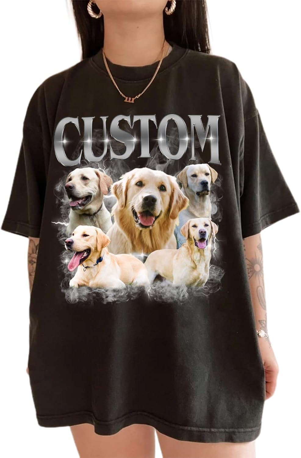 Personalized Dog Mom Sweatshirt, Custom Design Your Own Shirt From Photo, Custom Dog Mom Shirt, Pet Lover Gifts