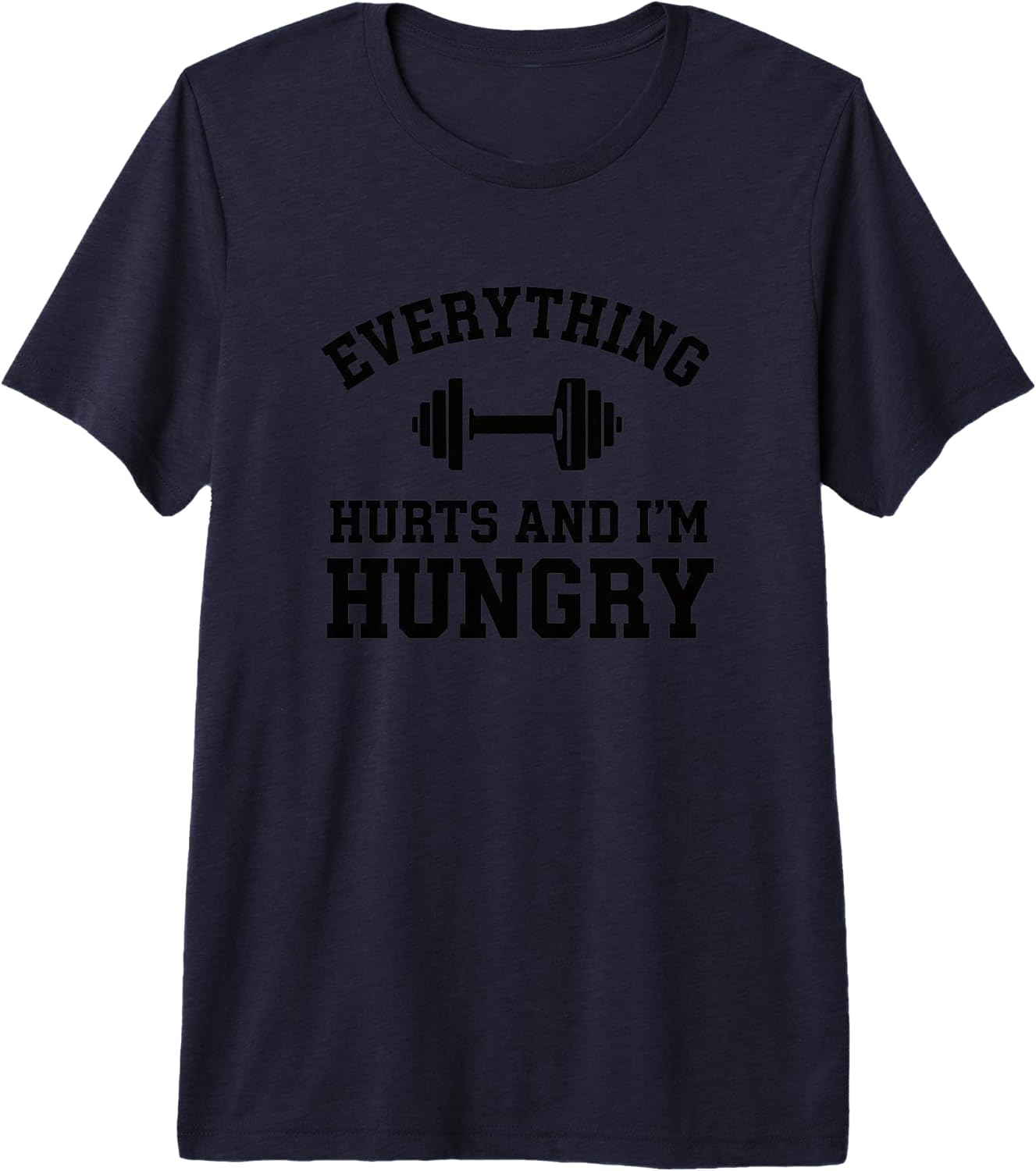 Fitness Workout Gym Dumbbell Barbell Hurts Hungry