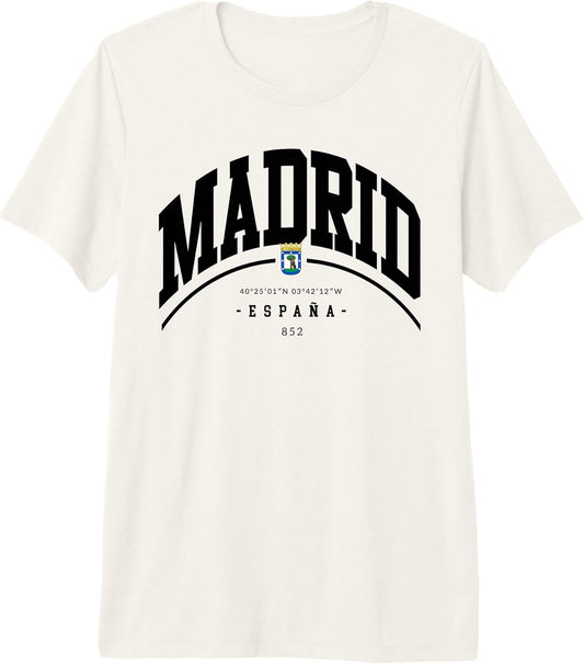 Madrid Spain vacation to Madrid Spanish flag gift
