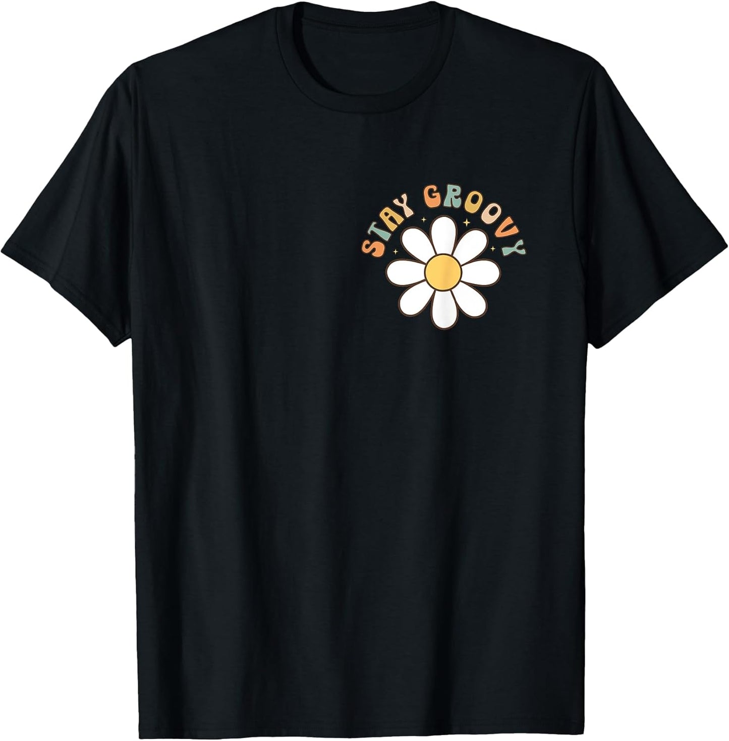 Stay Groovy Retro Hippie 60s 70s 80s Costume Theme Party T-Shirt