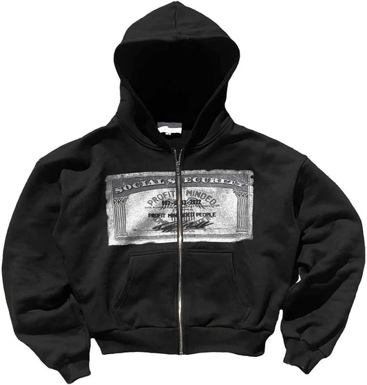 Zip up Hoodie Y2k Oversized Graphic Hoodies Unisex Grunge Jackets Streetwear Vintage 2000s Emo Clothes