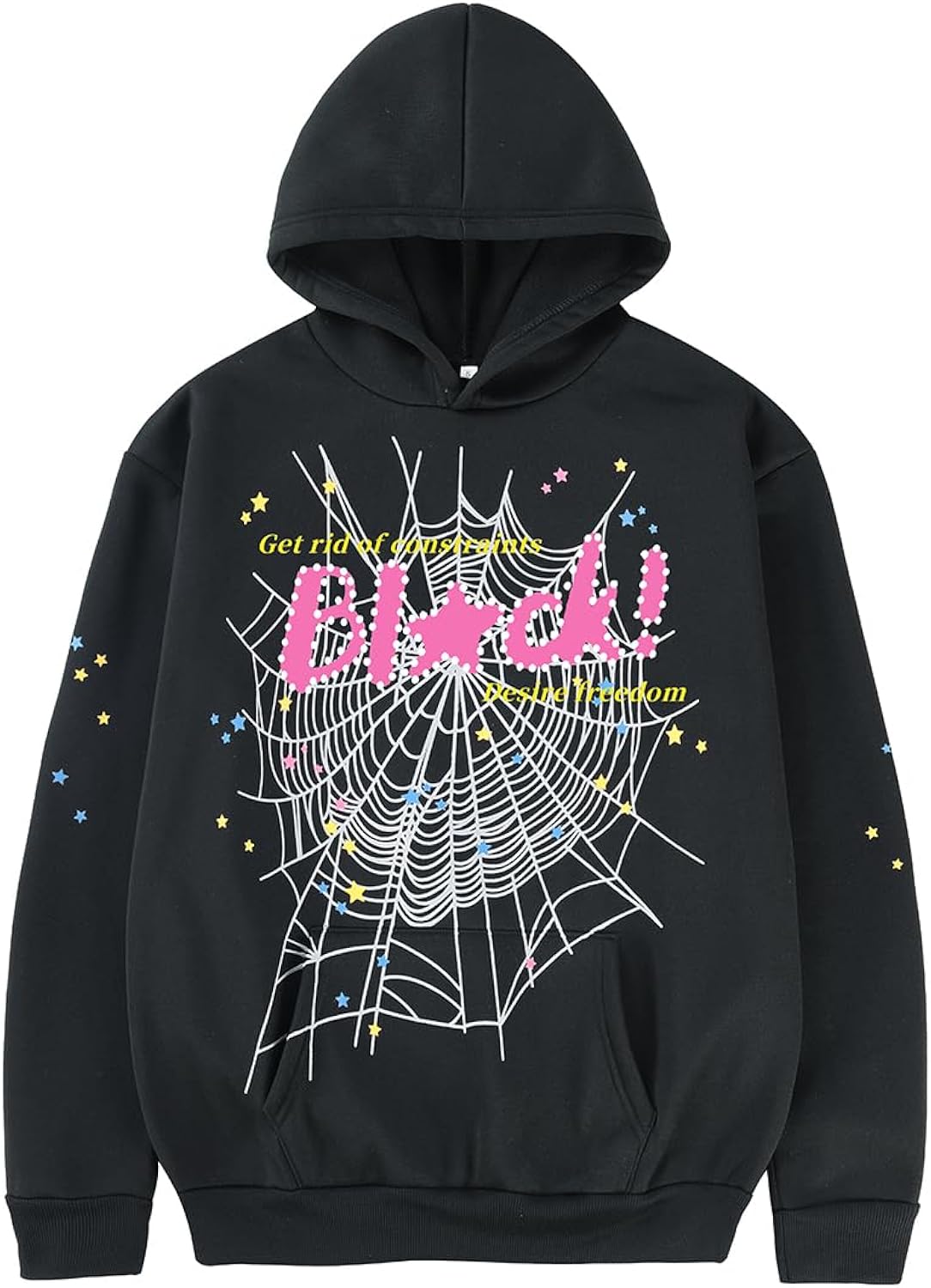 Unisex Hoodie Y2k Cobweb Spider Hoodie Graphic Sweatshirt Novelty Gift
