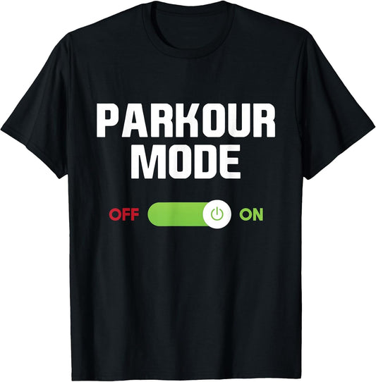 Parkour Mode - Backflip Freerunning Urban Gymnastic T-Shirt
