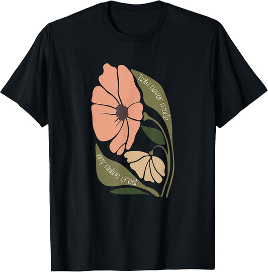 Floral Political Protest Resist Aesthetic Tees