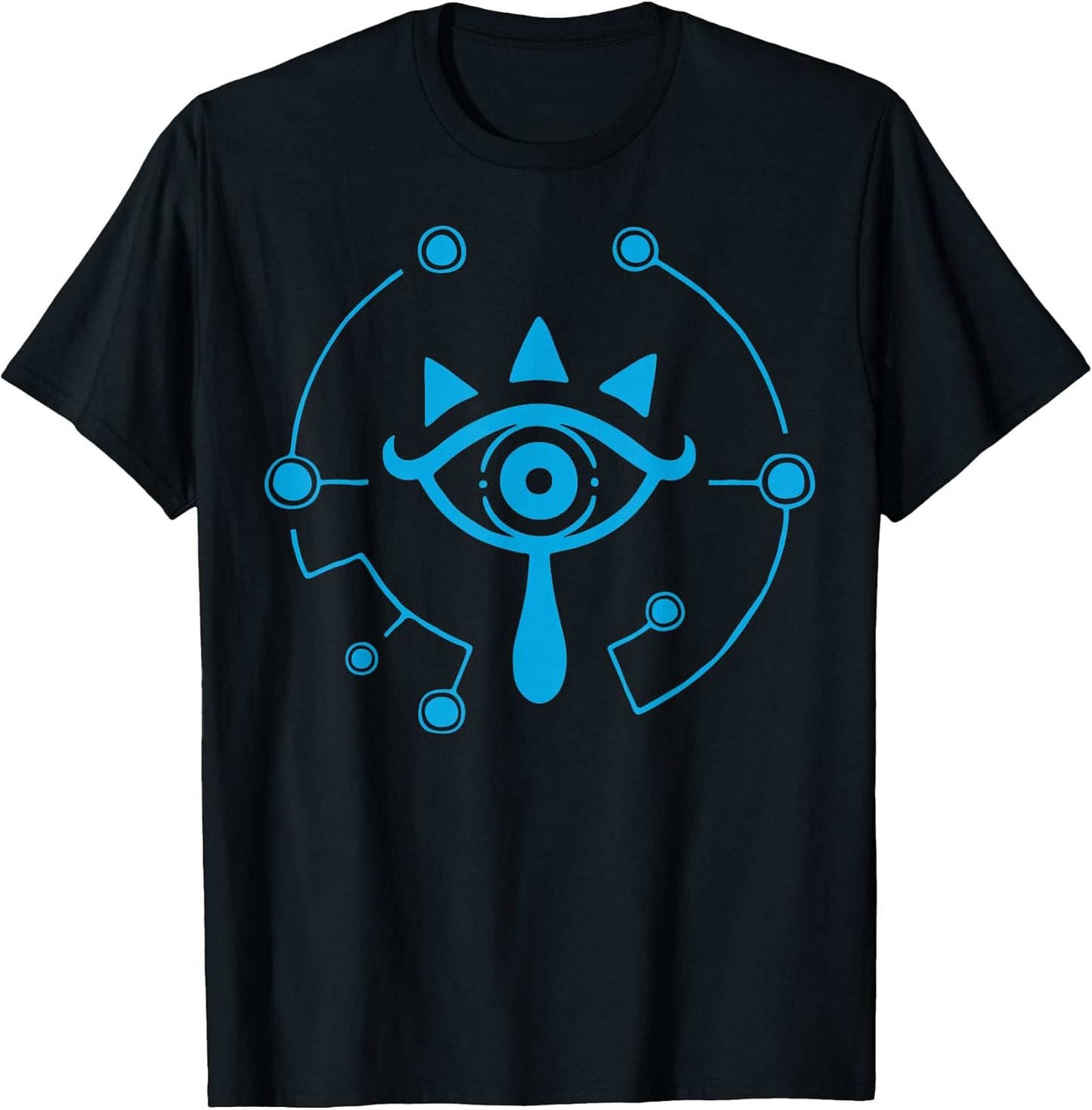 Zelda Breath of The Wild Sheikah Eye Logo Graphic T-Shirt T-Shirt