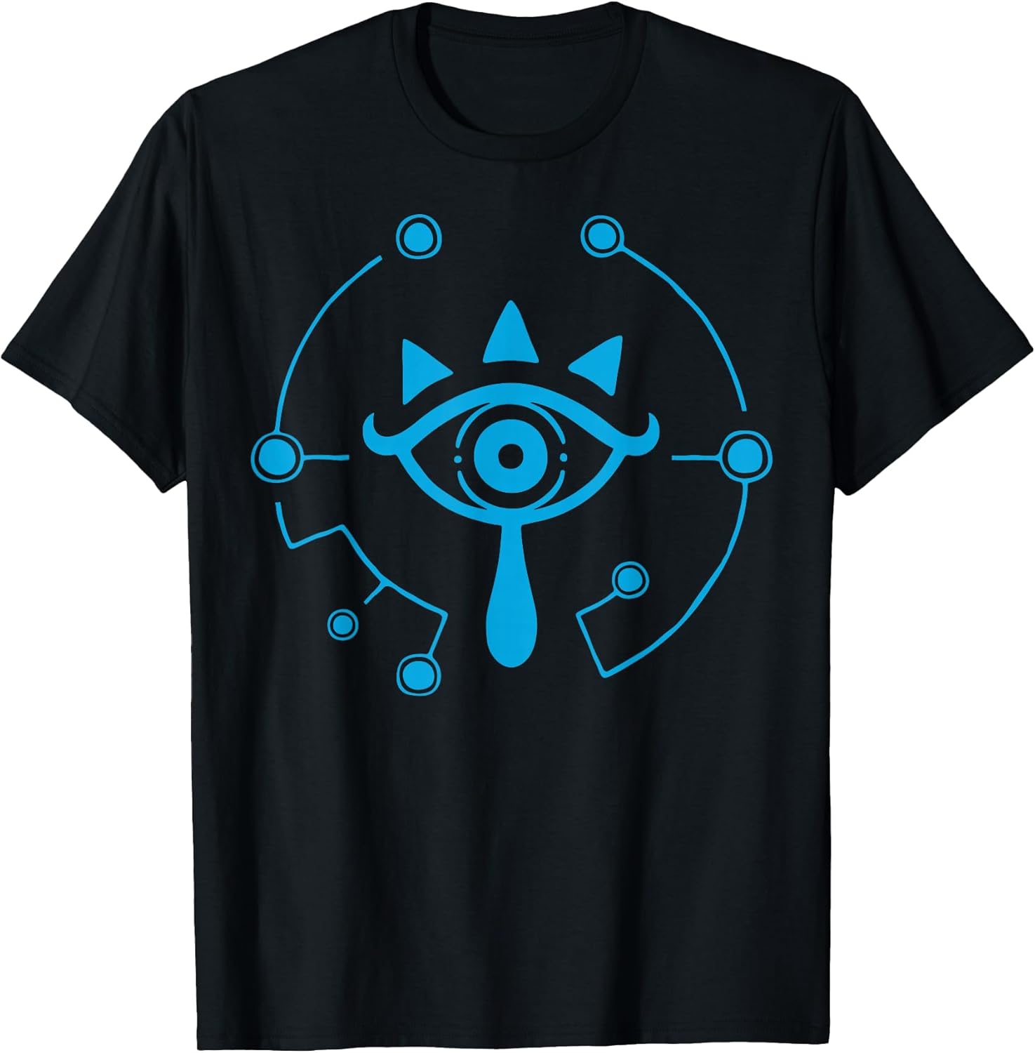 Zelda Breath of The Wild Sheikah Eye Logo Graphic T-Shirt T-Shirt