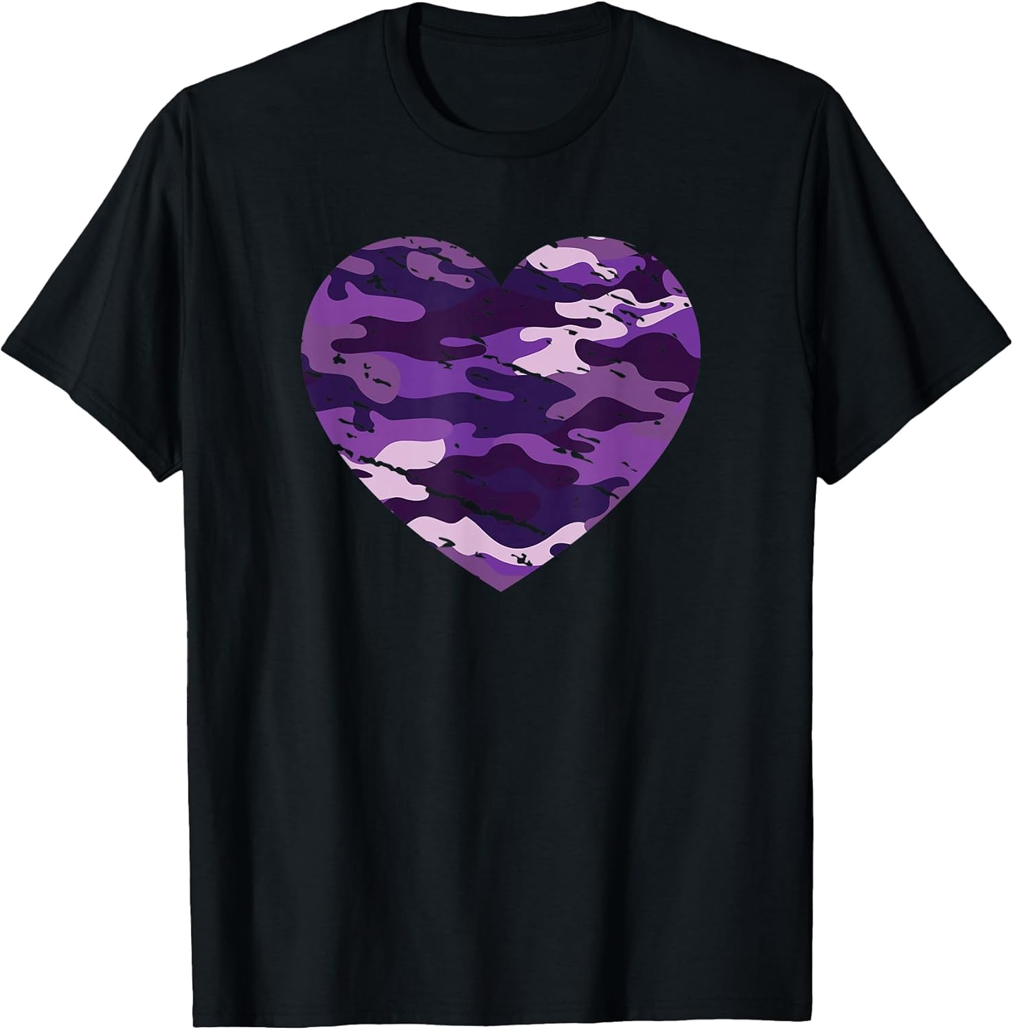 Camouflage Purple Lavender Camo Aesthetic T-Shirt