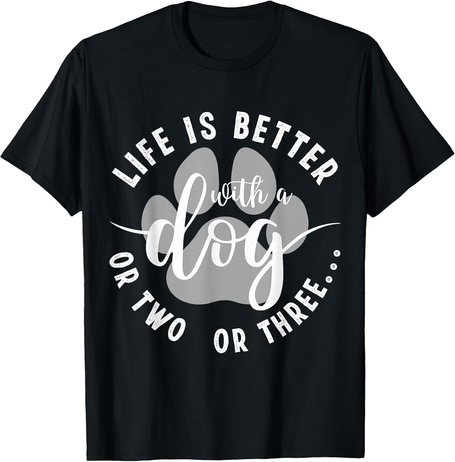 Humor Dog Mom Dad Funny Life Is Better With A Dog