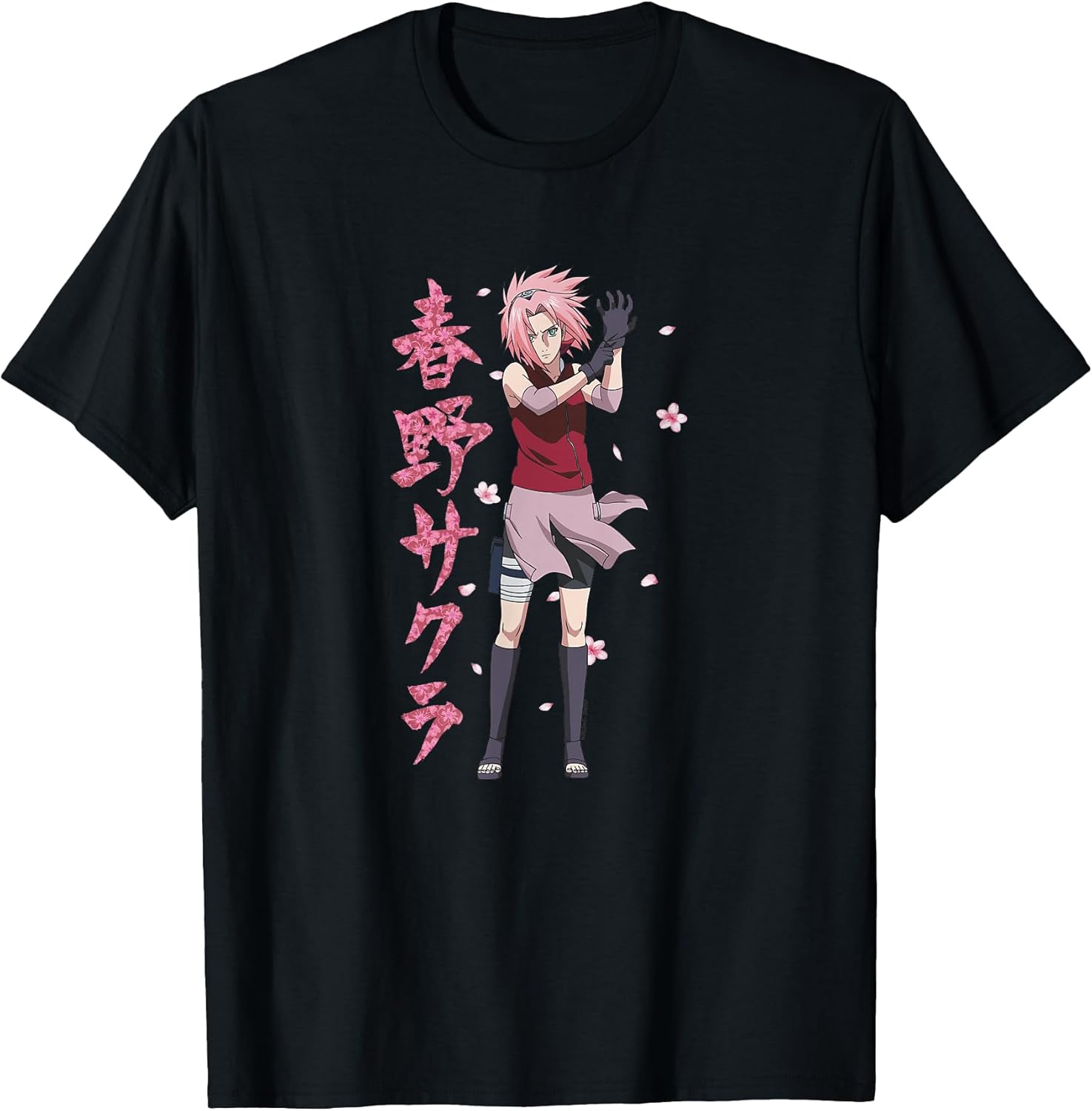 Shippuden Sakura Cherry Blossoms Anime T-Shirt