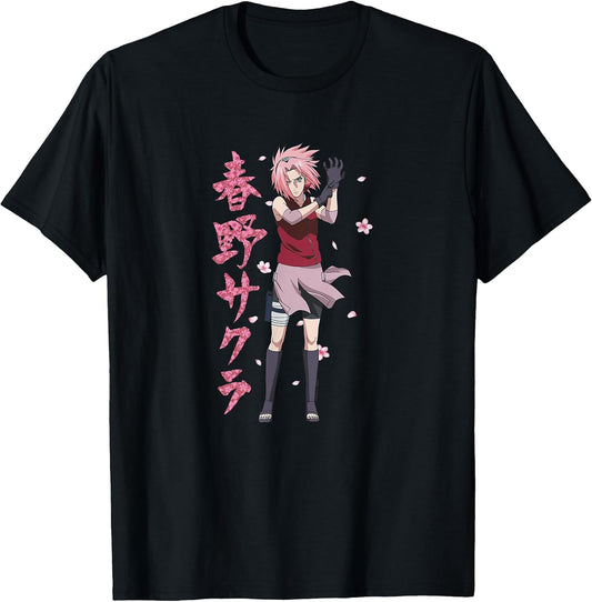 Shippuden Sakura Cherry Blossoms Anime T-Shirt