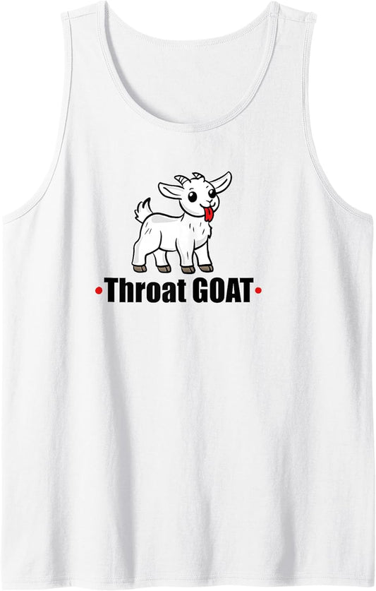 Throat Goat Costume Humorous Slogan Merch.