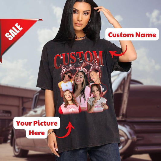 Custom 90S Vintage Bootleg Shirt, Custom Your Own Bootleg Shirt