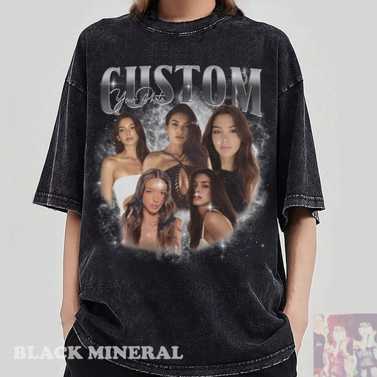 90s Vintage Bootleg Shirt Custom Face Shirt
