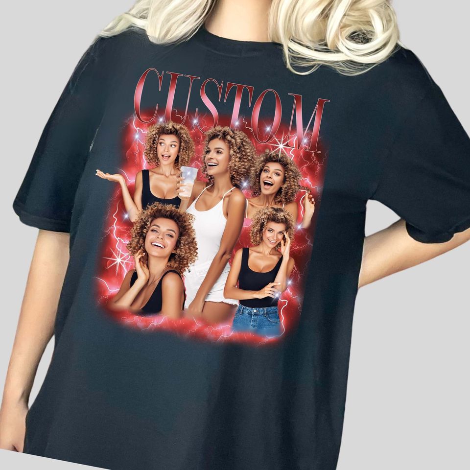 Custom Girlfriend Tee, Custom Valentine Shirt, Custom Trendy Photo Shirt, Custom Boyfriend