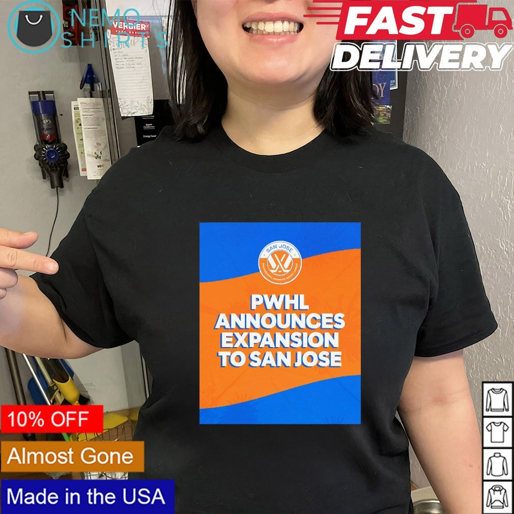 San Jose PWHL announces expansion to San Jose shirt