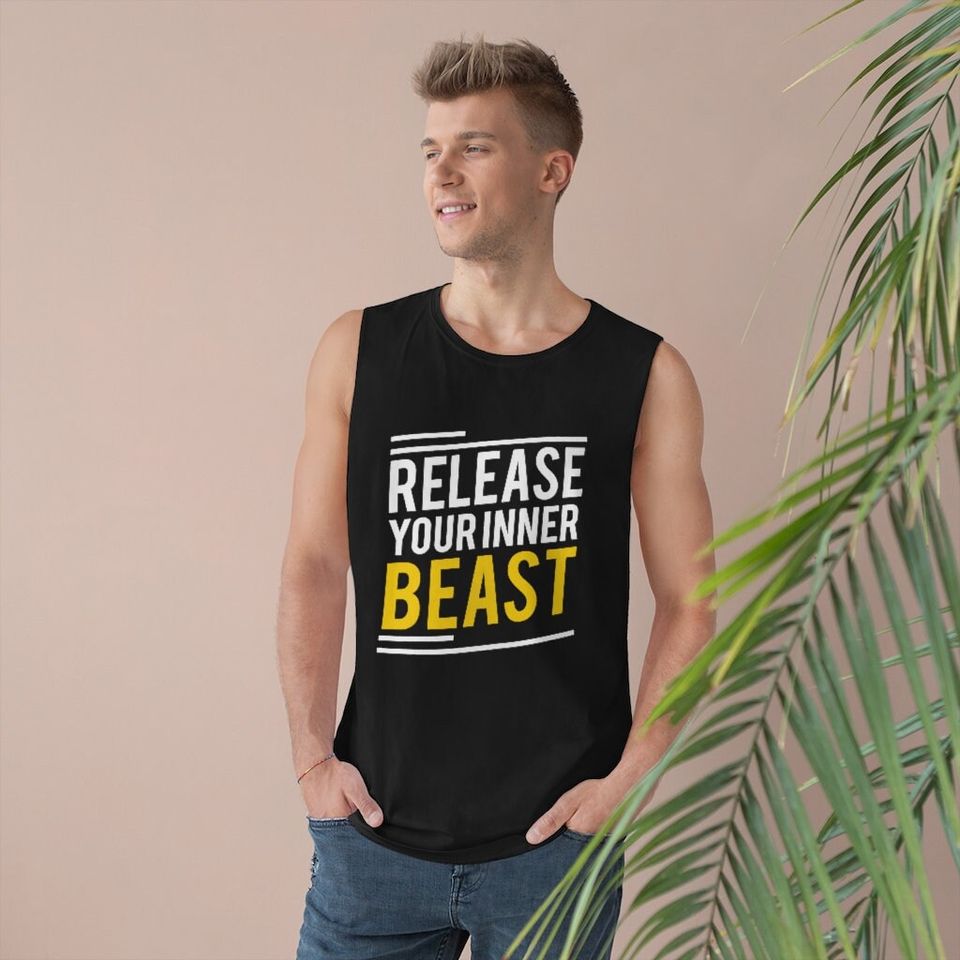 Release Your Inner Beast Unisex Barnard Tank