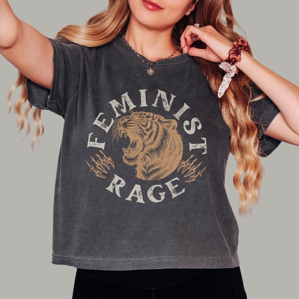 Feminist Rage Women's Boxy Tee