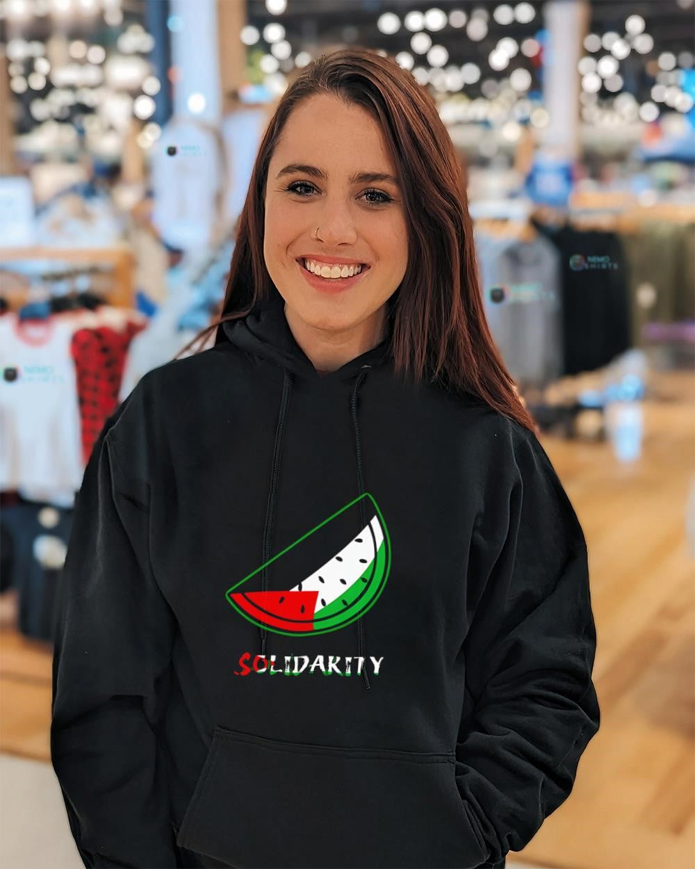Solidarity Palestine Watermelon Palestinian flag shirt
