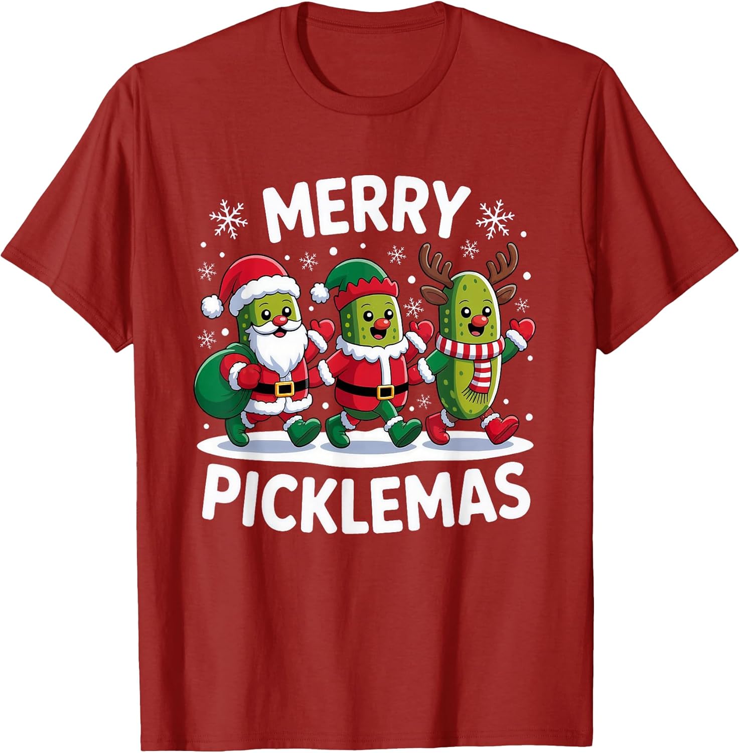 Funny Merry Picklemas Holiday Christmas Apparel