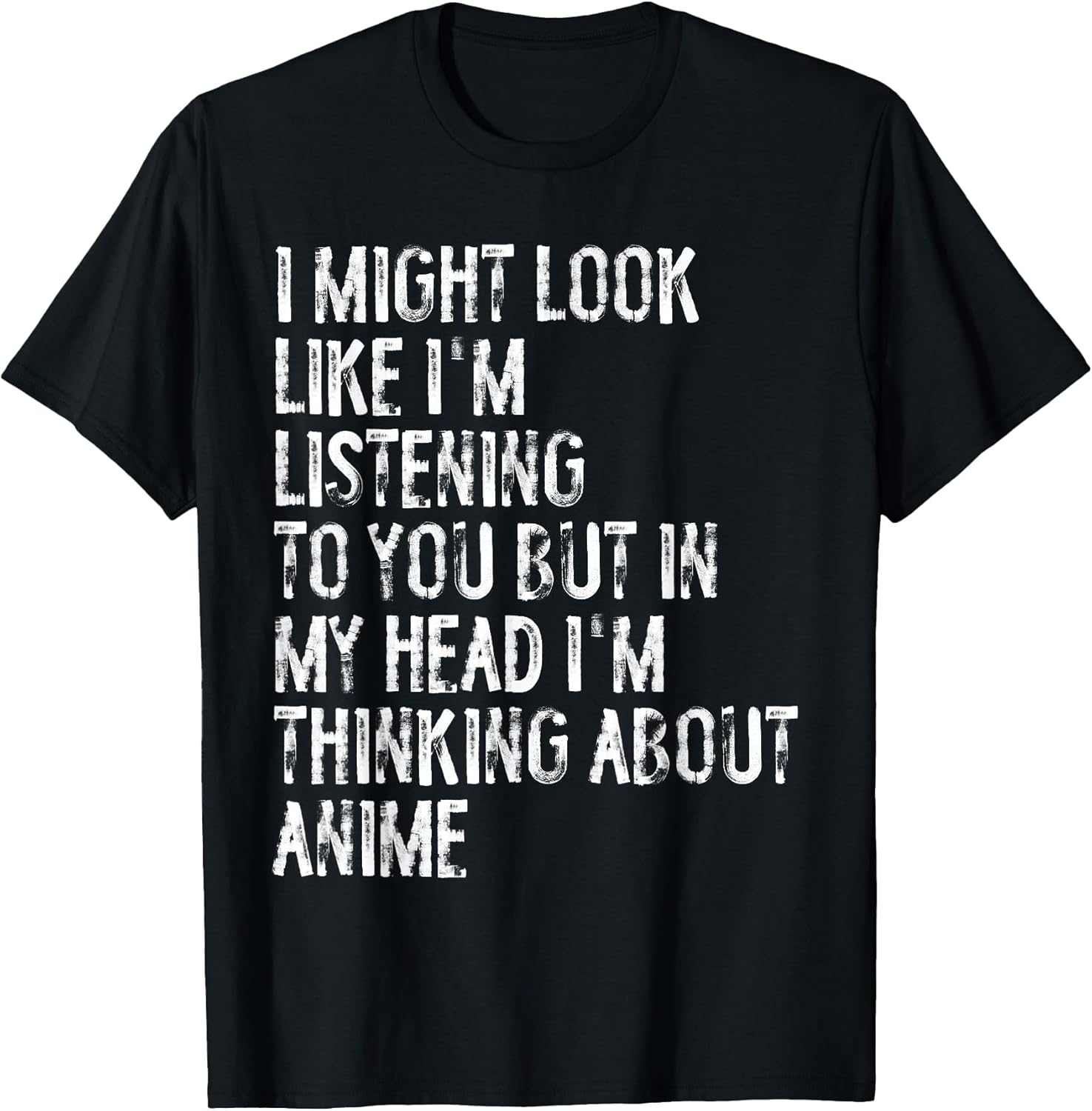 Funny Anime Typography Gifts